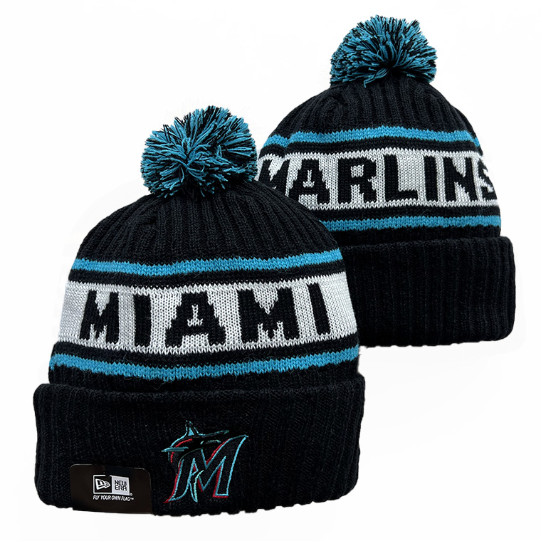 Miami Marlins 2025 Knit Hats 002